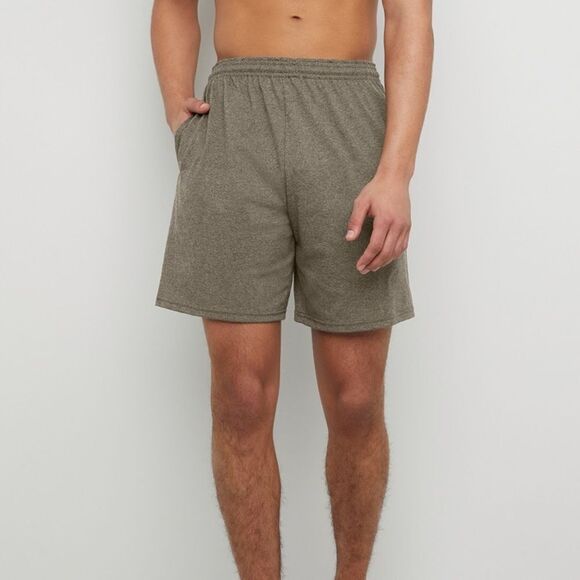Hanes Essentials Cotton Shorts with Pockets 7.5” Camo Green XL‎ NWT IN PKG - Picture 1 of 7